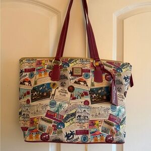 Dooney & Bourke Animal Kingdom Grand Floridian Disney Vacation Club Large Tote